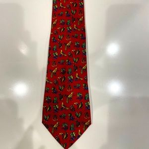 Men’s Ferragamo Tie- Red